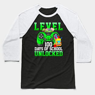 Video 100 Day Level 100 Days Of School Baseball T-Shirt